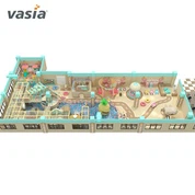 Dinosaurie-tema Mjuk lekplats för barn inomhus till salu