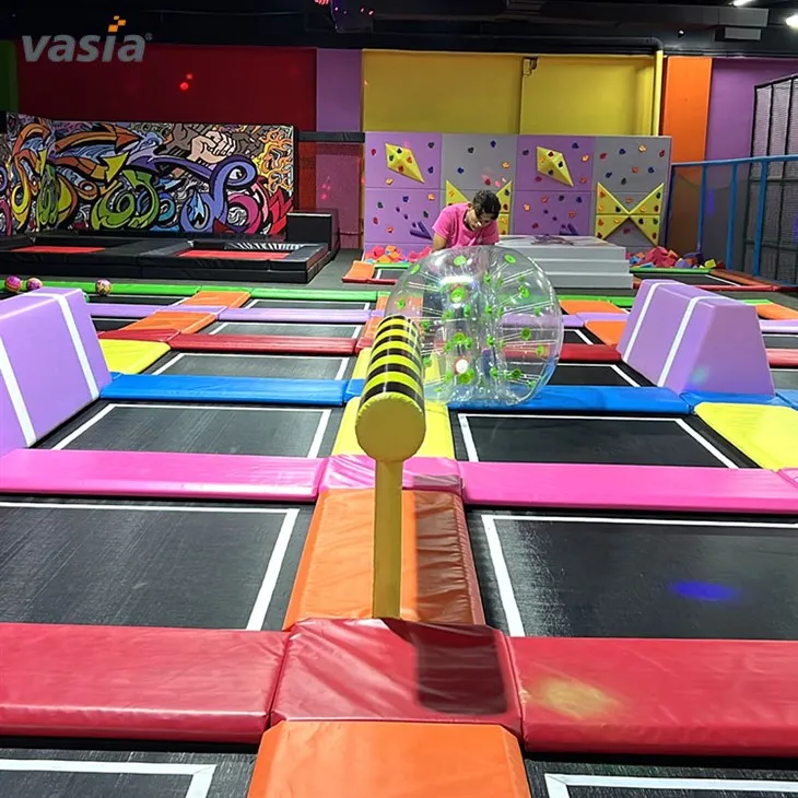 indoor adventure and trampoline park