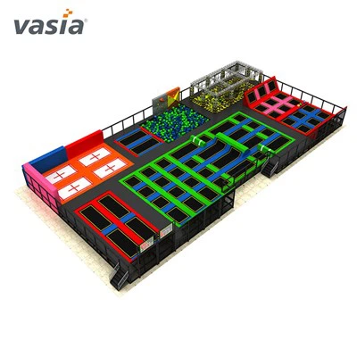 Trampoline Park with Foam Pit